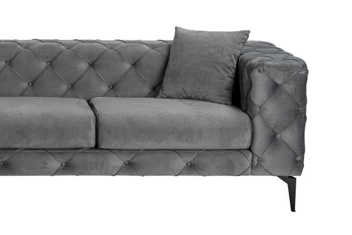 Atelier Del Sofa Como Eco Left - Antracita, Negro Atelier Del Sofa Como Eco Left - Antracita, Negro